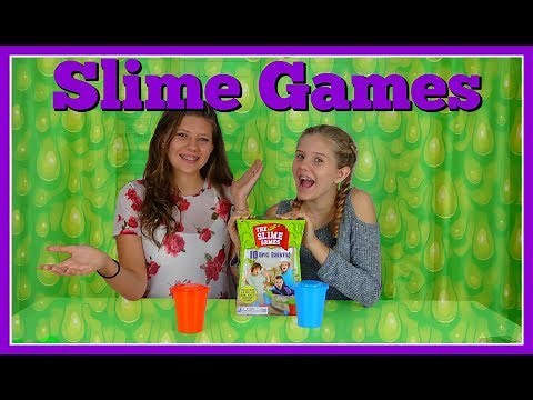 SLIME GAMES || SLIME CHALLENGE || Taylor and Vanessa