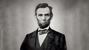 Abraham Lincoln 3D Photo