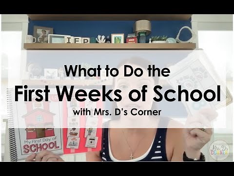 First Week of School in Special Education: Routines, Activities, Assessments and Teacher To Dos