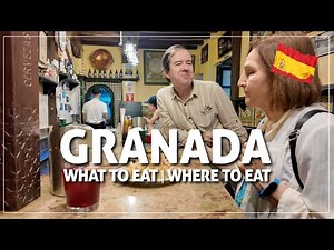 ✅ Food in GRANADA: local flavors, free tapas and favorite bars 🇪🇸 #230