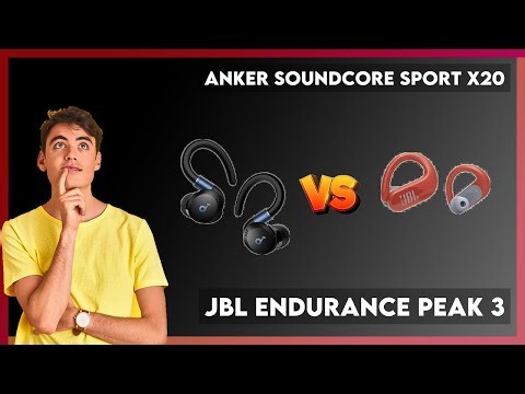 Anker Soundcore Sport X20 vs JBL Endurance Peak 3 Comparison