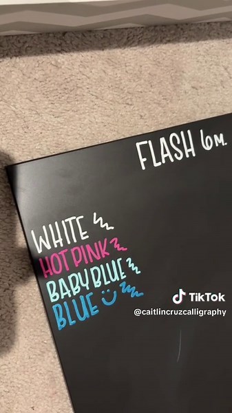 Exploring the Art of Calligraphy on Chalkboards