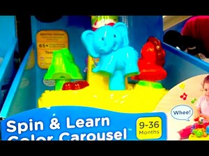 VTech SPIN & LEARN COLOR CAROUSEL Educational Baby Toy by V-Tech