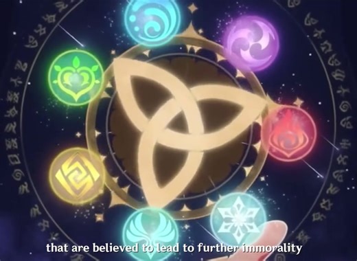 The Seven Archons as the Seven Deadly Sins in Genshin Impact