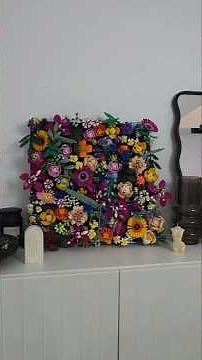 DIY LEGO FLOWER WALL 🌸🌹🌺