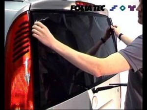 Folienmontage Tönungsfolie Heckscheibe - FOLIATEC.com