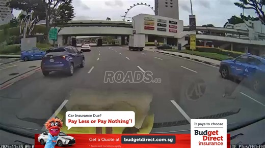 ROADSSG on Instagram: "The roads are already dangerous enough. Such stunts doesn't help with keeping our roads safe. Date & Time: 28 November 2025, around 9.05am Location: Near Suntec _____ It Pays To Choose Budget Direct Insurance! Enjoy everyday low prices on car insurance – backed by award-winning customer service, rated Exceptional on Feefo. Use code ROADSSG and get up to $50 in e-shopping vouchers when you buy online. Terms apply. Get your quick car insurance quote today! https://bit.ly/ROA