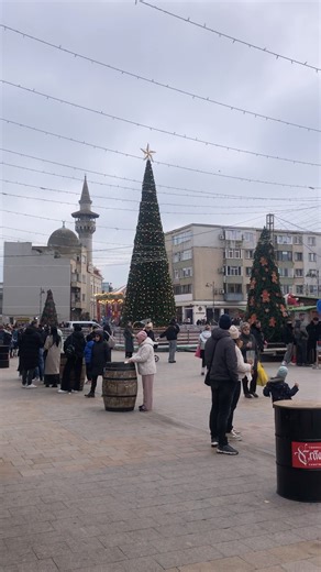 Christmas Market Romania Constanta City Alex Travels #travel #constantaromania #shortsfeed