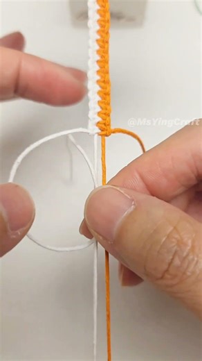 How to Tie Fancy Square Knot 2603041Quick Macrame Tutorial #shortstutorial #knot #diy#handmade