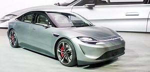 [CES 2020] Sony gây bất ngờ ra mắt xe điện Vision-S với 33 cảm biến