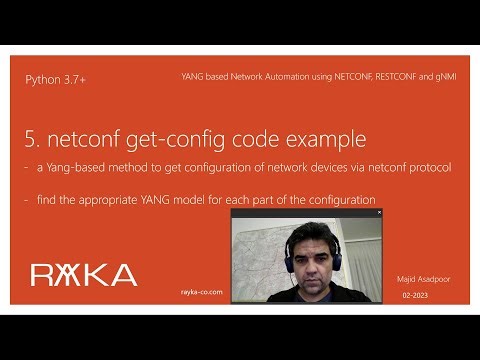 5. netconf get-config code example