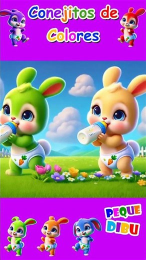 Dance with the Colorful Bunnies 🐰🎨🎶