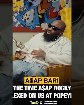 When ASAP Bari First Met ASAP Rocky! #asap #asaprockytypebeat #fashion #nyc #bari