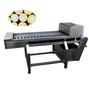 [Hot Item] Stainless Steel Fresh Frozen Corn Half Cutting Machine Frozen Maize Cutter Slicer