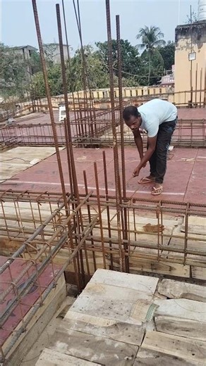 Column Beam Steel work 🔩