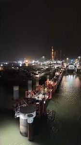 View of Den Helder, Netherlands from a boat