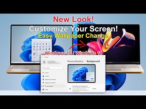 Change Desktop Wallpaper in Windows 10 & 11 | Quick & Easy Method 2025 🔥