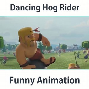 795K views · 20K reactions | Dancing Hog Rider | New Clash of Clans Funny Animation | War3Star | Facebook