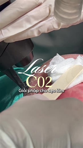 ✨ Laser CO₂ không dành cho mọi loại sẹo. Nhưng với sẹo lõm – sẹo mất mô, đây lại là bước quan trọng trong phác đồ tái tạo da. #empoweryourbeautyandhealthwithscience #drlinhdiep #drnhidiep #seolom #laserco2