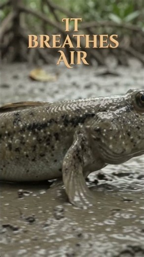 HOW CAN THIS FISH BREATHE WITHOUT WATER?! 😱🐟