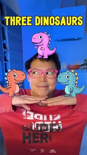 🌟 COUNTING WITH DINOSAURS! 🦕 Fun Number Adventure for Kids! 🎈 #shorts #learning