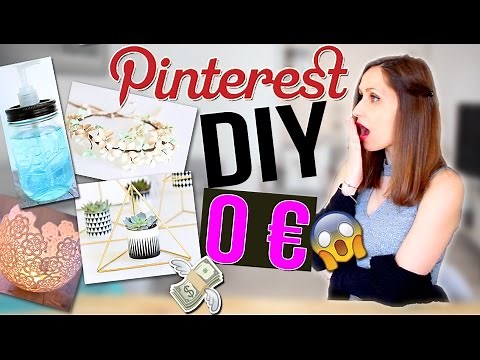 DIY ┋ PINTEREST A 0 EUROS 😱💸 !!!! FACILE LIFE HACKS DECO francais
