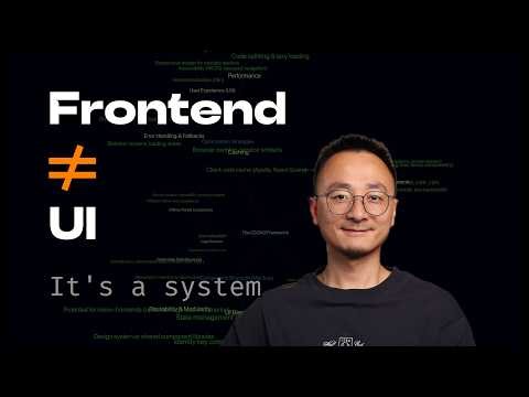 Frontend Looks Easy — Until You Build a Real System