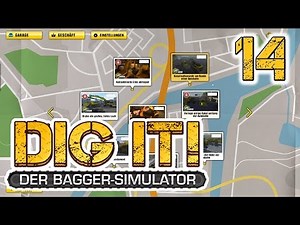 DIG IT! Der Bagger Simulator #14 Rohre verlegen können wir Lets Play DIG IT! Deutsch german