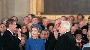 An inauguration indoors? History shows it's not the first time