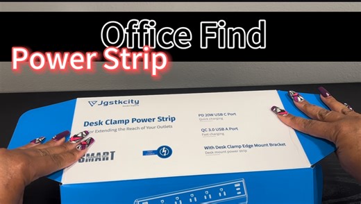 Watch desk Clamp Power Strip! Easy setup and go! on Amazon Live