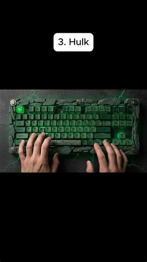 What do Superheroes' Keyboards Sound Like? 🤯 (ASMR)