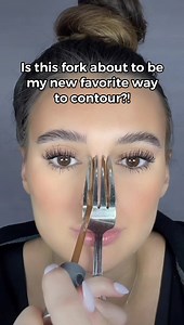 Blusher Beauty Babe Suzi knows what the fork is up when contouring🍴 Check out her full tutorial on our TikTok @blusher | Blusher