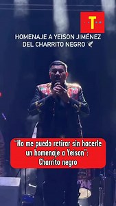 Durante una presentación en Popayan, El Charrito Negro se mostró bastante conmocionado por la repentina muerte de Yeison Jimenez y aprovechó para rendirle unas palabras y un corto pero profundo homenaje #TropicanaBogotá #YeisonJimenez #ElCharritoNegro #MusicaPopular #Homenaje | Tropicana Colombia