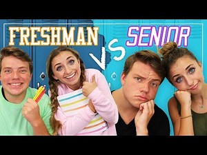 Reality of FRESHMAN vs SENiOR YEAR in High School!