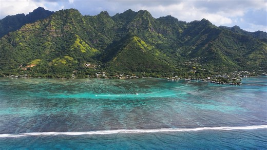 Is this the most beautiful island lagoon?