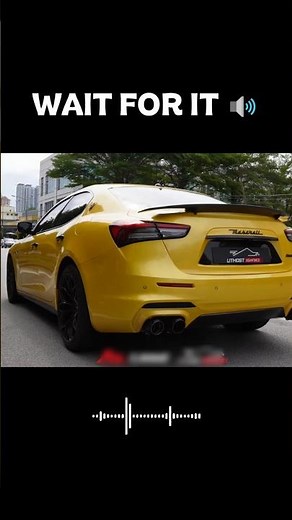 Maserati Ghibli INSANE Sound 🔥 Italian Vibes