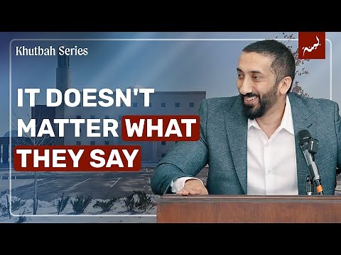 [Arabic & English] Motivation vs Conviction | Khutbah by Nouman Ali Khan