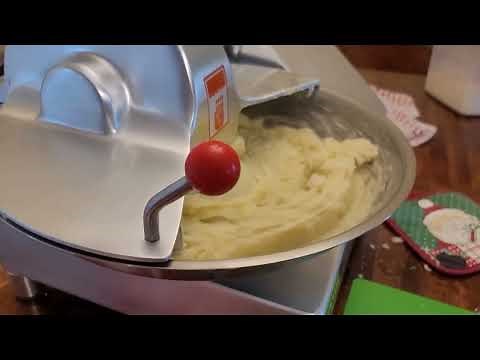 Vevor Buffalo Chopper. Making Potato Dumplings.