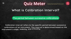 What is Calibration Interval? Watch Full Video: https://bit.ly/calibrationquestions Website: instrumentationtools.com Tags: #calibration #sensors #measurement #instrumentation | InstrumentationTools