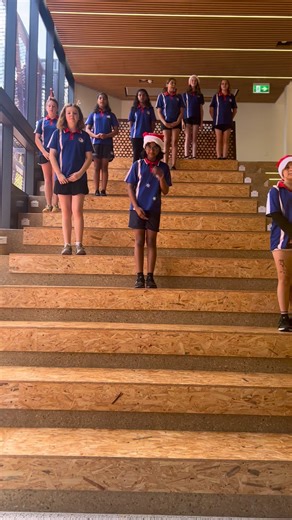 The KHS Singers are ready for Christmas! This term, the group have been learning songs with Miss Ashleigh for the town Carols by Candlelight. Watch these talented singers perform alongside other local schools this Saturday (6th December), 5pm at the Lindsay Street Complex. Enjoy this video of the song “Let It Be Christmas” performed in our new R Block Amphitheatre. #everypersoneveryopportunity #teamKHS #KatherineHighSchool | Katherine High School