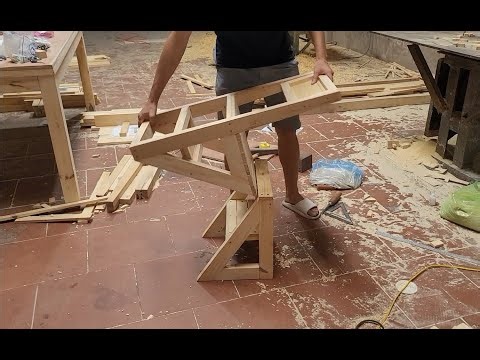 The process of creating a smart chair that can transform into a ladder as needed