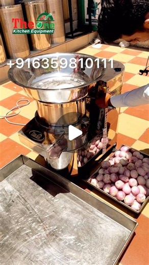 THE ONE KITCHEN EQUIPMENT | Automatic Onion Chopping Machine 🧅 #theonekitchenequipment #onion #onions #viralreels #viral #video #reels #reelsinstagram #restaurant #réel | Instagram