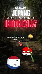 Kenapa Jepang Malah Ngajarin Indonesia Perang?! | Countryballs