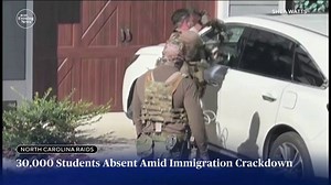 More than 200 arrests have been made in North Carolina as the federal government's “Operation Charlotte's Web" continues. Agents are now moving into parts of Raleigh. | CBS Evening News