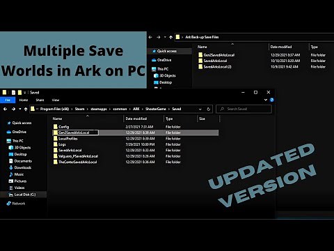 How to Make Multiple Saves on the Same Map - Ark Survival Evolved