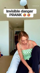 55K views · 1.6K reactions | Prank Invisible danger 藍藍 #funny #pranks #scaring #fyp #viral #funnyvideo #scare #scared #scary #scarecam #usa #jumpscare #scareprank | Funny-pranks | Facebook