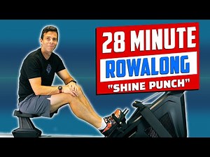 22 Minute Rowing HIIT Workout | Explosive Full Body Intervals (RowAlong)