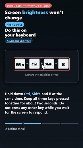 Fix Screen Brightness Not Changing in Windows 11