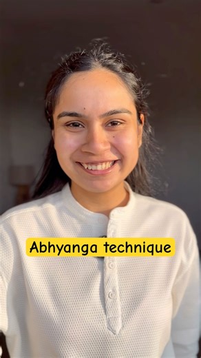 How to do self massage joint pain #skin #abhyanga #dryskin #jointpain #ayurveda #glowingskin #shorts