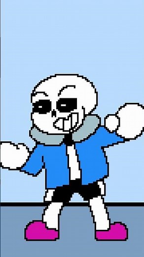 SANS DANCE 🤑 #animation #sans #undertale #cute